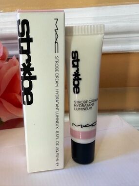 NIB MAC Strobe Cream | Moisturizer + Highlighter, Pinklite